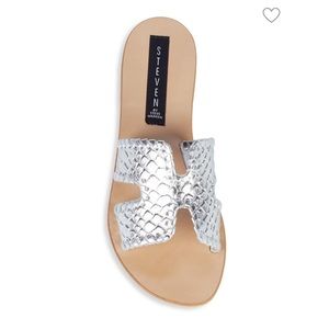 Steven Grecian Slide Sandals